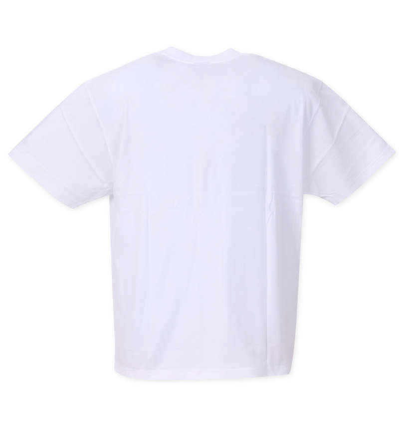 大きいサイズ メンズ NEW ERA (ニューエラ) ボックスロゴ半袖Tシャツ バックスタイル