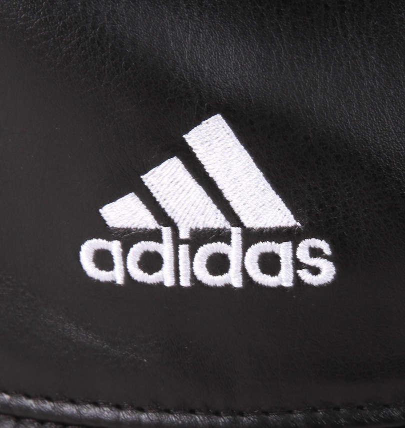 大きいサイズ メンズ adidas (アディダス) PUレザーバケットハット 刺繍拡大