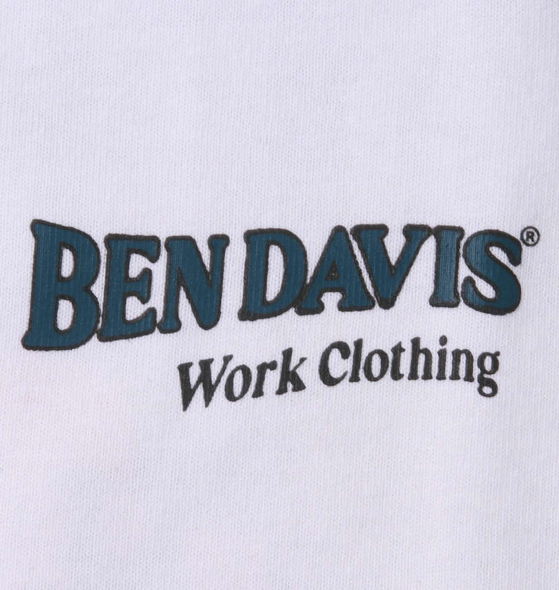 大きいサイズ メンズ BEN DAVIS (ベン デイビス) カーエンジニアプリント長袖Tシャツ 胸プリント