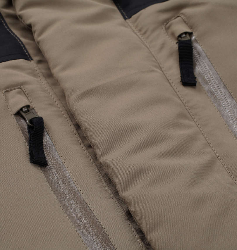大きいサイズ メンズ Mc.S.P (エムシーエスピー) ポリタスラン切替中綿ジャケット 胸ポケット