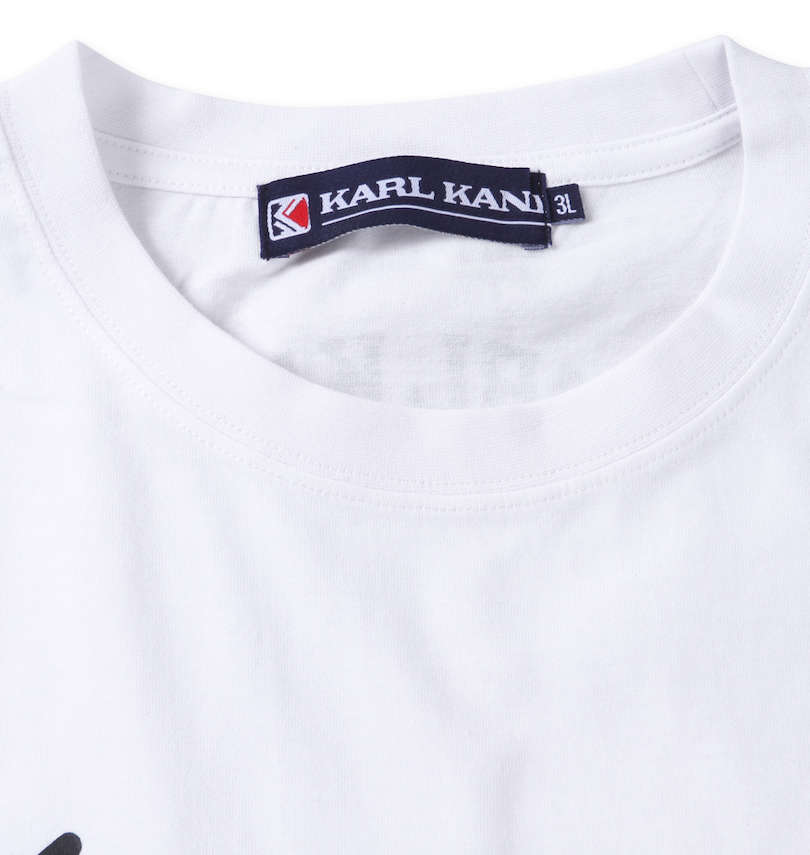 大きいサイズ メンズ KARL KANI (カール カナイ) 天竺半袖Tシャツ 
