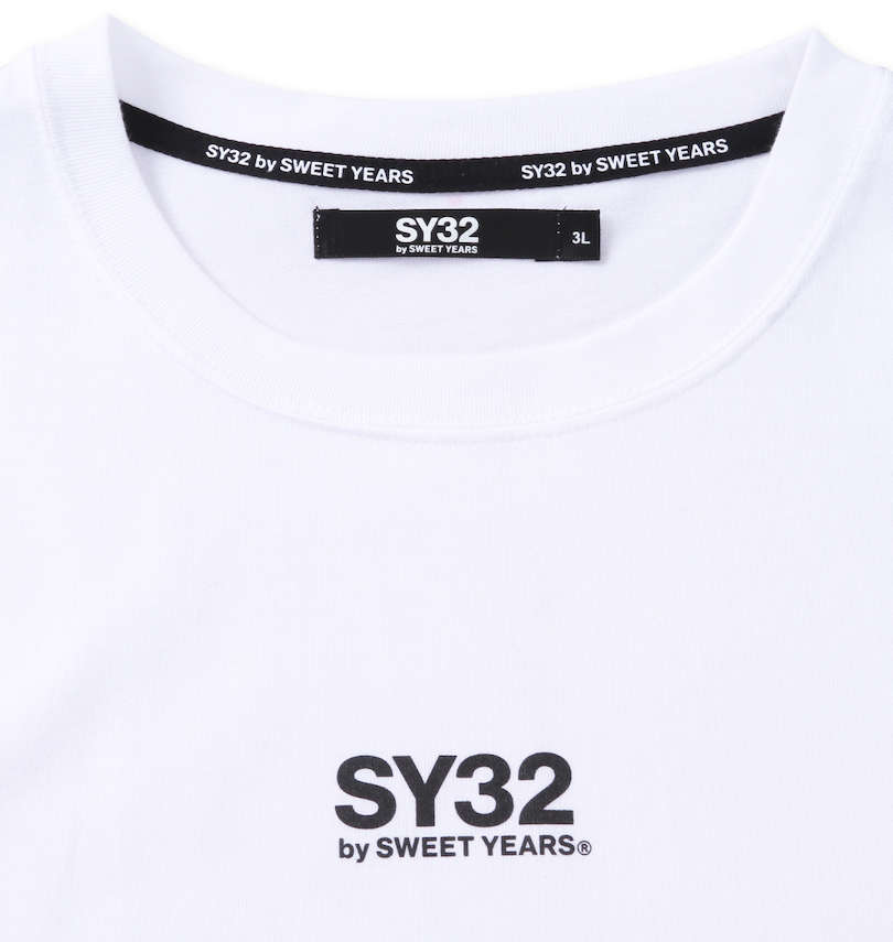大きいサイズ メンズ SY32 by SWEET YEARS (エスワイサーティトゥバイスィートイヤーズ) マルチロゴ長袖Tシャツ 
