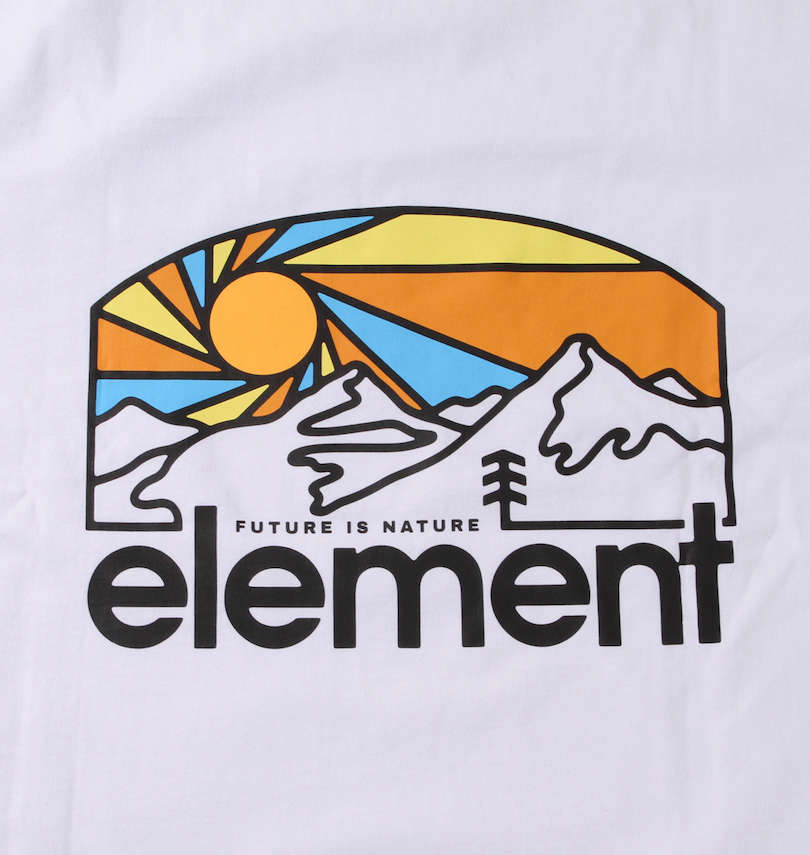 大きいサイズ メンズ ELEMENT (エレメント) SUNNET長袖シャツ バックプリント