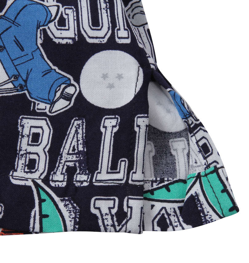 大きいサイズ メンズ DRAGON BALL (ドラゴンボール) 半袖アロハシャツ 裾サイドスリット