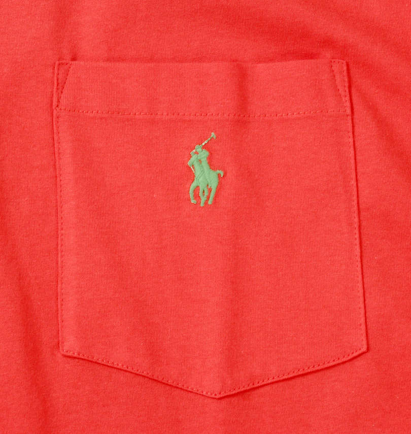 大きいサイズ メンズ RALPH LAUREN (ラルフローレン) ポケット付き半袖Tシャツ 胸ポケット
