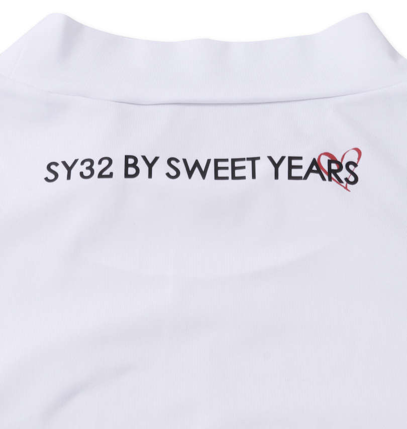 大きいサイズ メンズ SY32 by SWEET YEARS (エスワイサーティトゥバイスィートイヤーズゴルフ) アシンメトリーストレッチモックネック半袖シャツ 