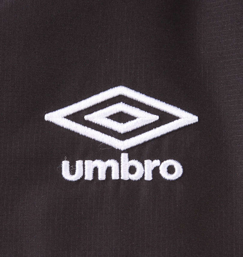 大きいサイズ メンズ UMBRO (アンブロ) ロングパデッドコート 刺繍