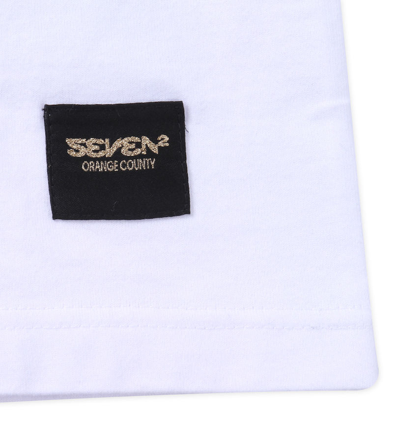 大きいサイズ メンズ SEVEN2 (セブンツー) 半袖Tシャツ 裾ピスネーム