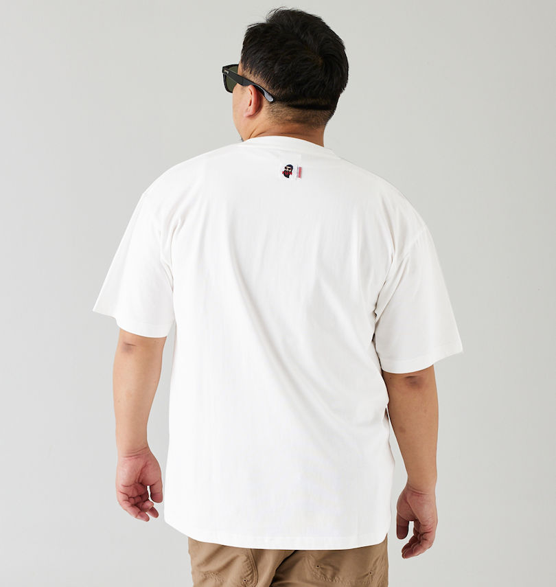 大きいサイズ メンズ FUN for modemdesign (ファン フォー モデムデザイン) オジサンアロハ柄半袖Tシャツ 