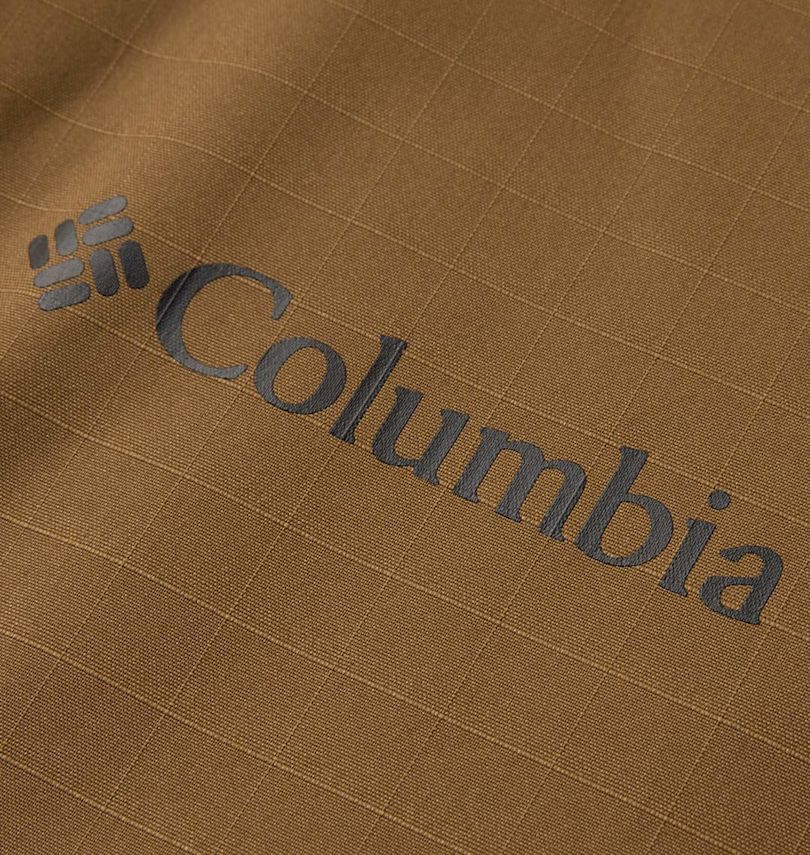 大きいサイズ メンズ Columbia (コロンビア) オークハーバーインシュレイテッドジャケット 胸プリント