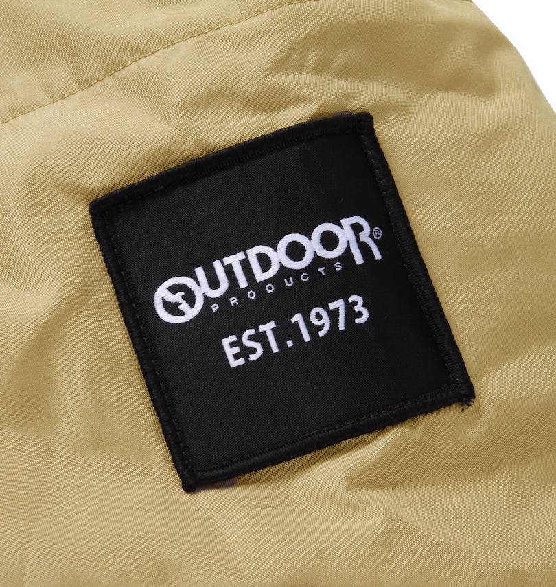 大きいサイズ メンズ OUTDOOR PRODUCTS (アウトドア プロダクツ) 240Tフルダルタフタ中綿キルトジャケット 袖ワッペン
