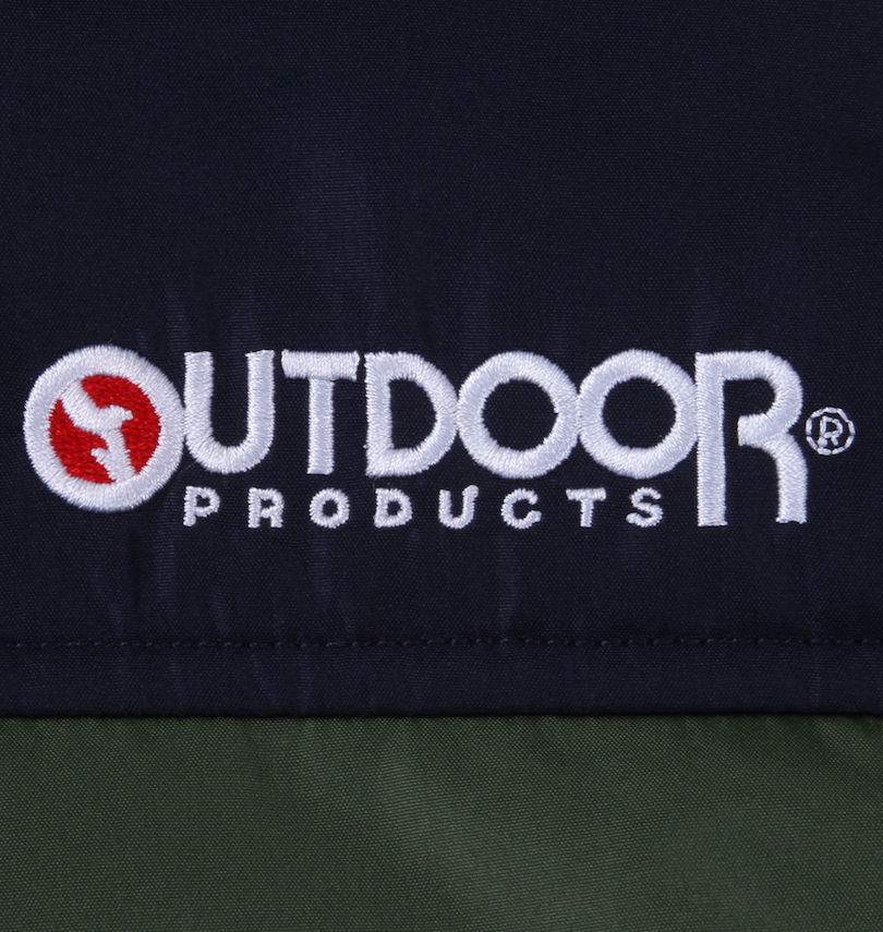 大きいサイズ メンズ OUTDOOR PRODUCTS (アウトドア プロダクツ) 240Tフルダルタフタ中綿キルトジャケット 刺繍