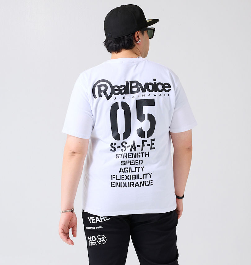 大きいサイズ メンズ RealBvoice (リアルビーボイス) 天竺半袖Tシャツ 