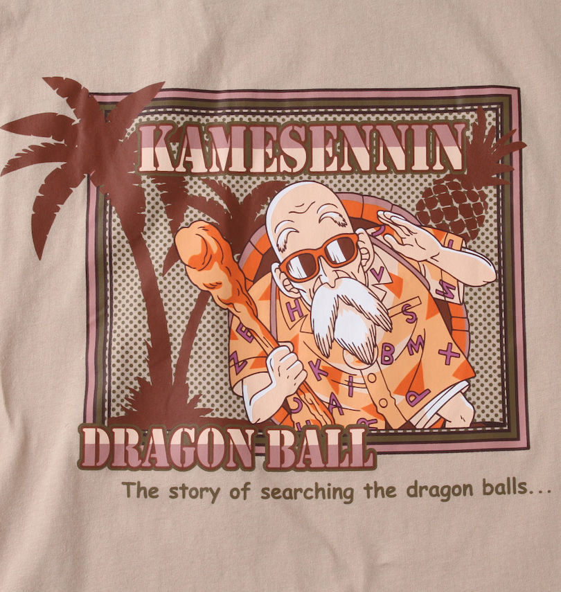 大きいサイズ メンズ DRAGON BALL (ドラゴンボール) プリント半袖Tシャツ 