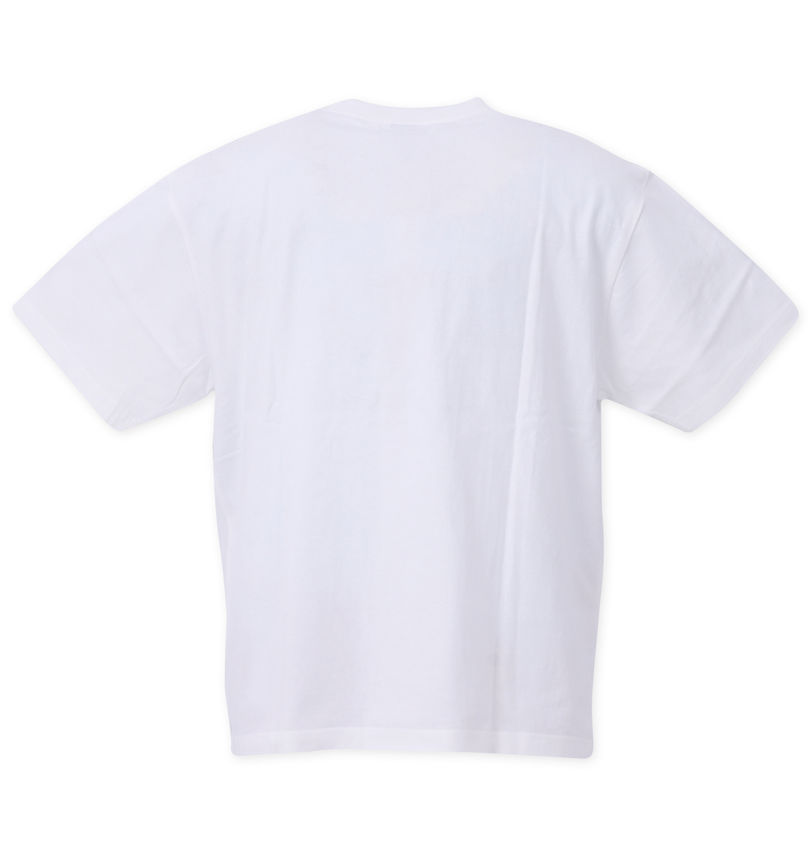 大きいサイズ メンズ SHELTY (シェルティ) ベアープリント半袖Tシャツ バックスタイル