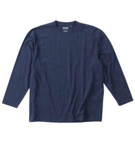 大きいサイズ メンズ Mc.S.P (エムシーエスピー) オーガニックコットンクルーネック長袖Tシャツ