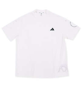 大きいサイズ メンズ adidas golf (アディダスゴルフ) BOSジャガードグラフィック半袖モックネックシャツ
