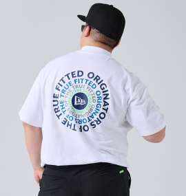 大きいサイズ メンズ NEW ERA®GOLF (ニューエラ®ゴルフ) OOTTFミドルネック半袖Tシャツ