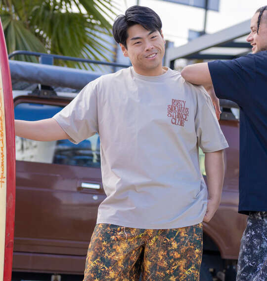 RUSTY PEARTEX吸汗速乾UV半袖Tシャツを使った3Lサイズのコーディネート