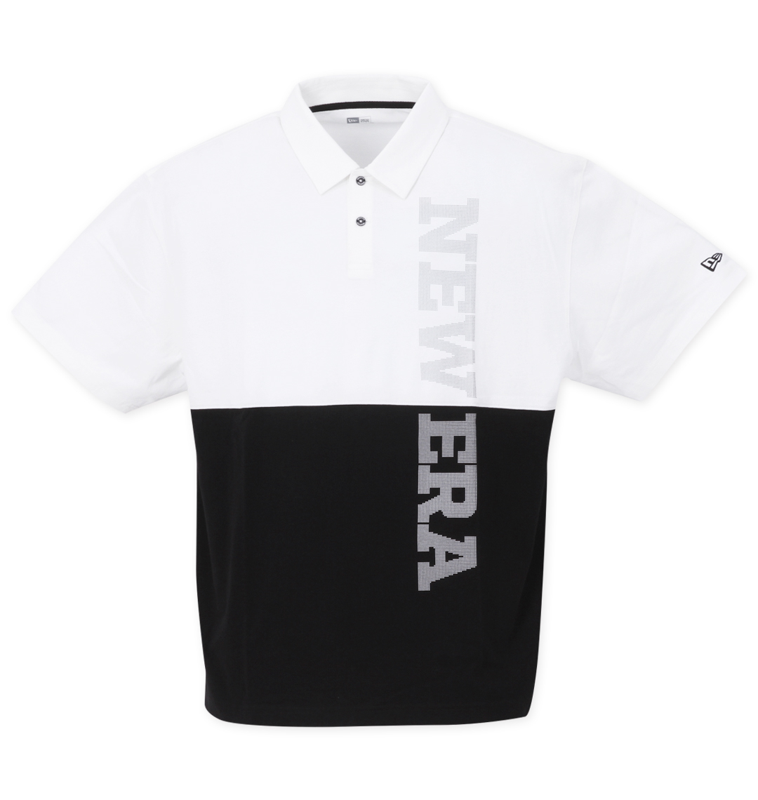 大きいサイズ カラーブロック半袖ポロシャツ | NEW ERA®GOLF