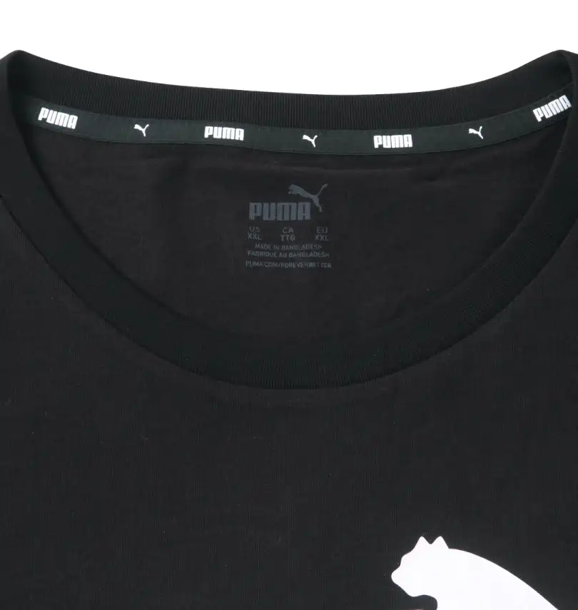 大きいサイズ エッセンシャルロゴ半袖Tシャツ | PUMA (プーマ) | 大きいサイズのメンズ服通販ミッド | 1278-2210
