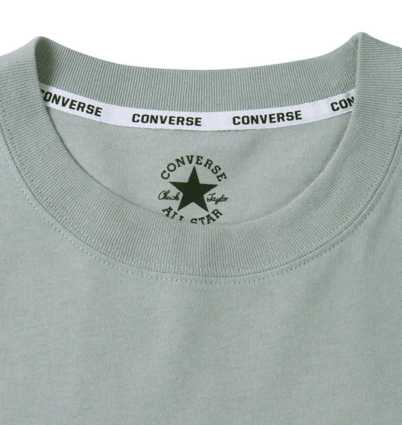 大きいサイズ 5シューズ刺繍半袖Tシャツ | CONVERSE (コンバース