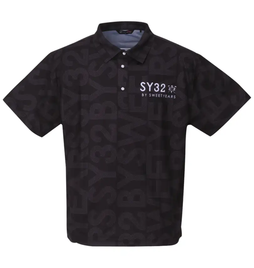 大きいサイズ SYGマリンロゴ半袖ポロシャツ | SY32 by SWEET YEARS 