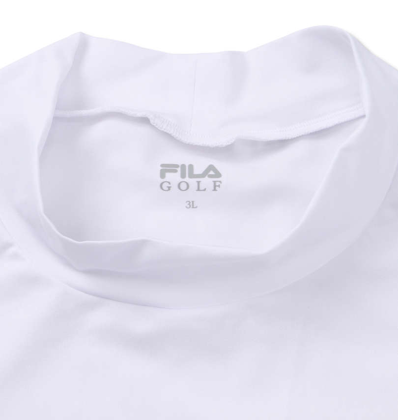 大きいサイズ メンズ FILA GOLF (フィラゴルフ) 半袖シャツ+インナーセット
                        インナーハイネック