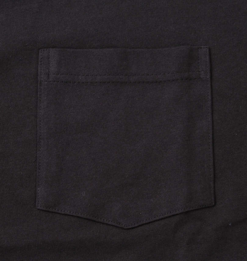 大きいサイズ メンズ EL.FO (エルフォ) ポケット付クルーネック長袖Tシャツ
                        胸ポケット