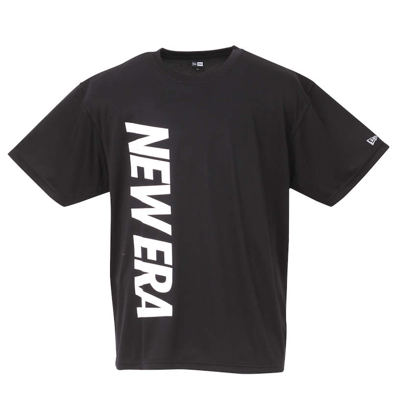 大きいサイズ メンズ NEW ERA (ニューエラ) バーチカルロゴ半袖Tシャツ
                        