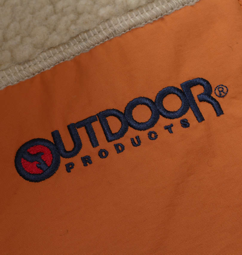 大きいサイズ メンズ OUTDOOR PRODUCTS (アウトドア プロダクツ) ナッピングフリースジャケット
                        刺繍
