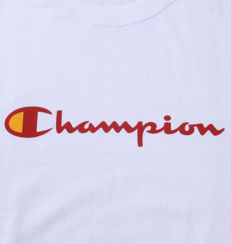 大きいサイズ メンズ Champion (チャンピオン) クルーネックスウェットシャツ
                        プリント拡大