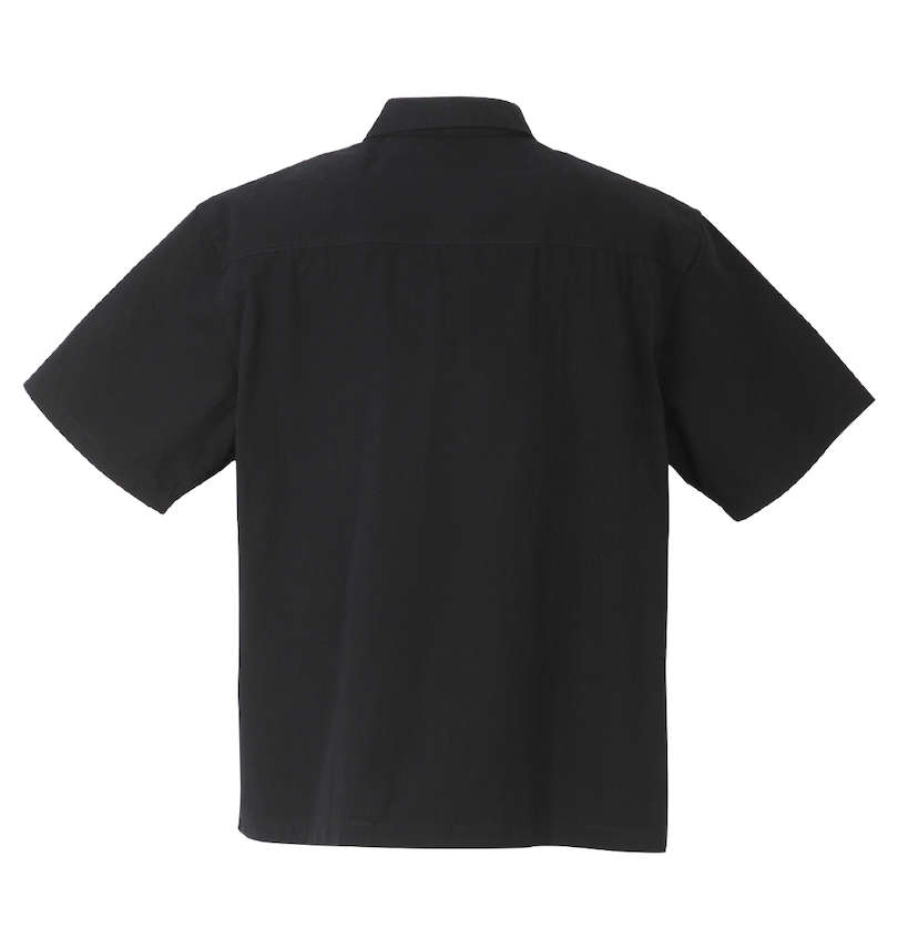 大きいサイズ メンズ H by FIGER (エイチバイフィガー) 半袖ミリタリーシャツ
                        バックスタイル