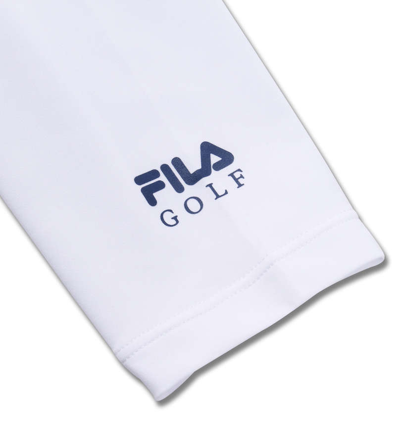大きいサイズ メンズ FILA GOLF (フィラゴルフ) 半袖シャツ+インナーセット
                        左袖プリント