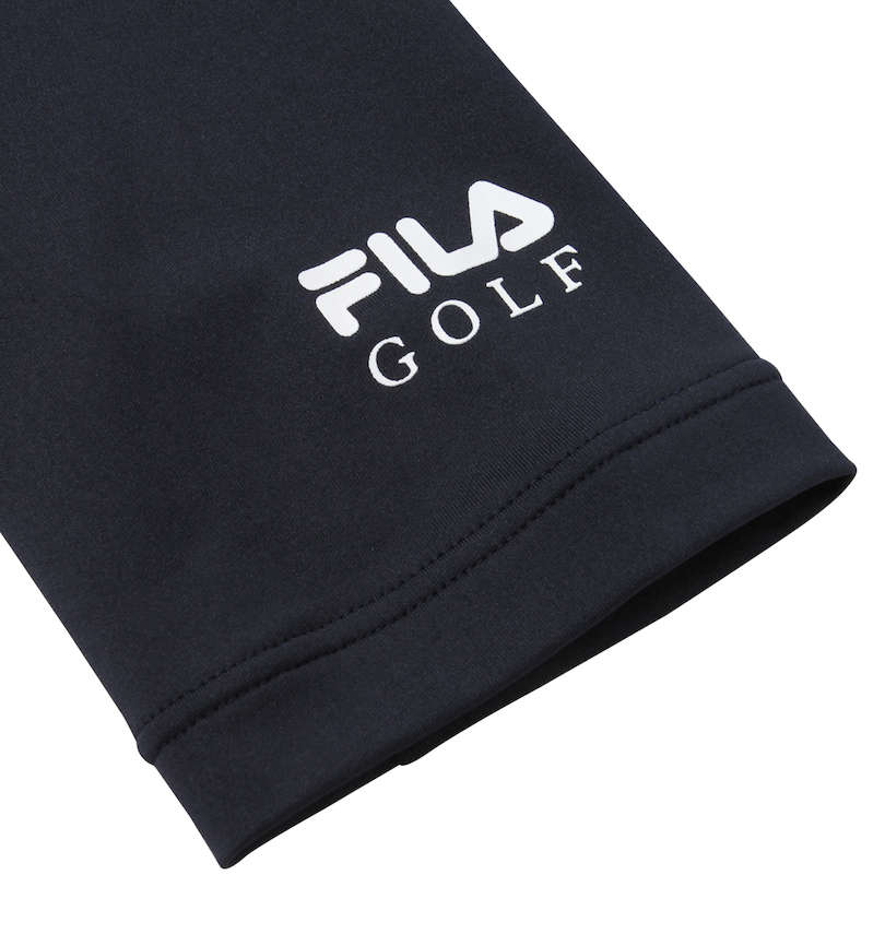 大きいサイズ メンズ FILA GOLF (フィラゴルフ) 半袖シャツ+インナーセット
                        袖口プリント