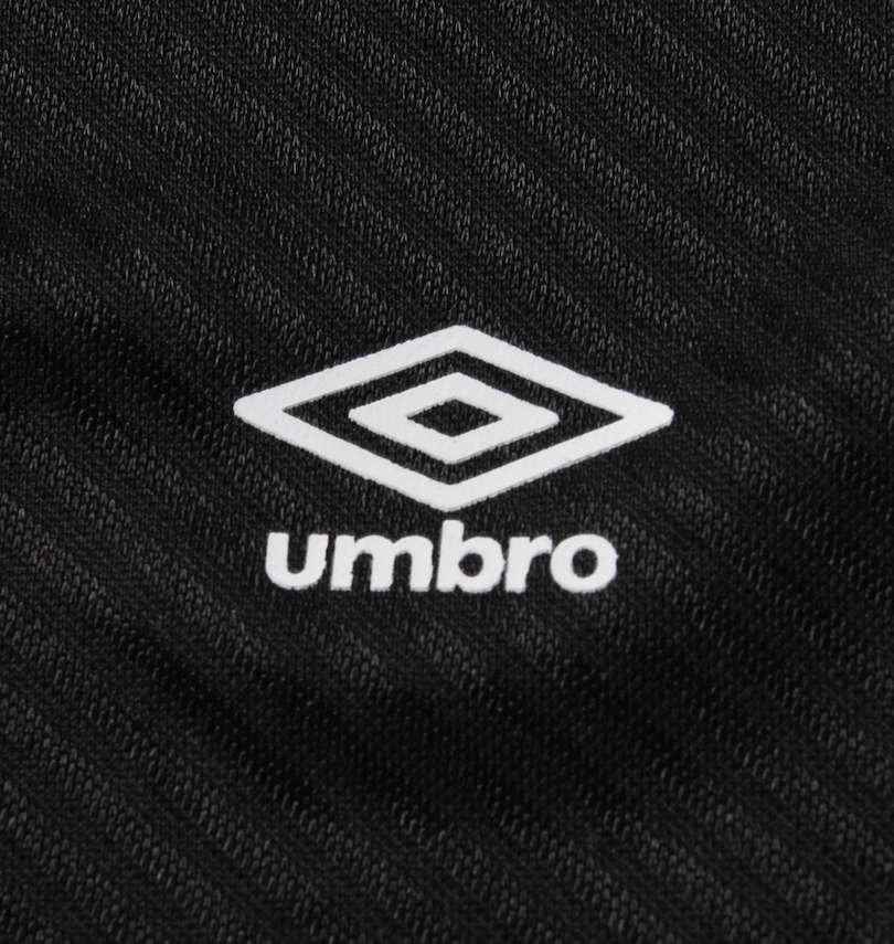 大きいサイズ メンズ UMBRO (アンブロ) URAシャドーツイル長袖プラクティスTシャツ
                        右胸プリント