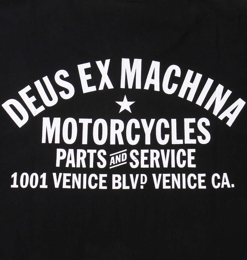 大きいサイズ メンズ DEUS EX MACHINA (デウス エクス マキナ) 半袖Tシャツ
                        バックプリント拡大