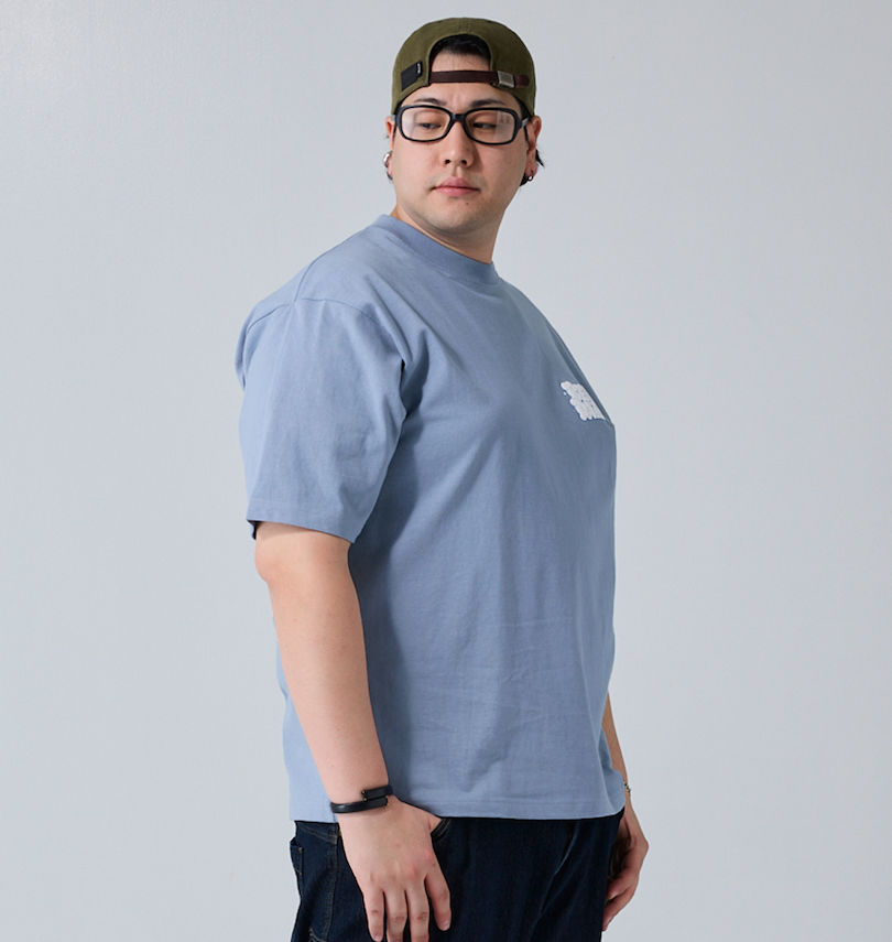 大きいサイズ メンズ BEN DAVIS (ベン デイビス) カーウォッシュ半袖Tシャツ
                        