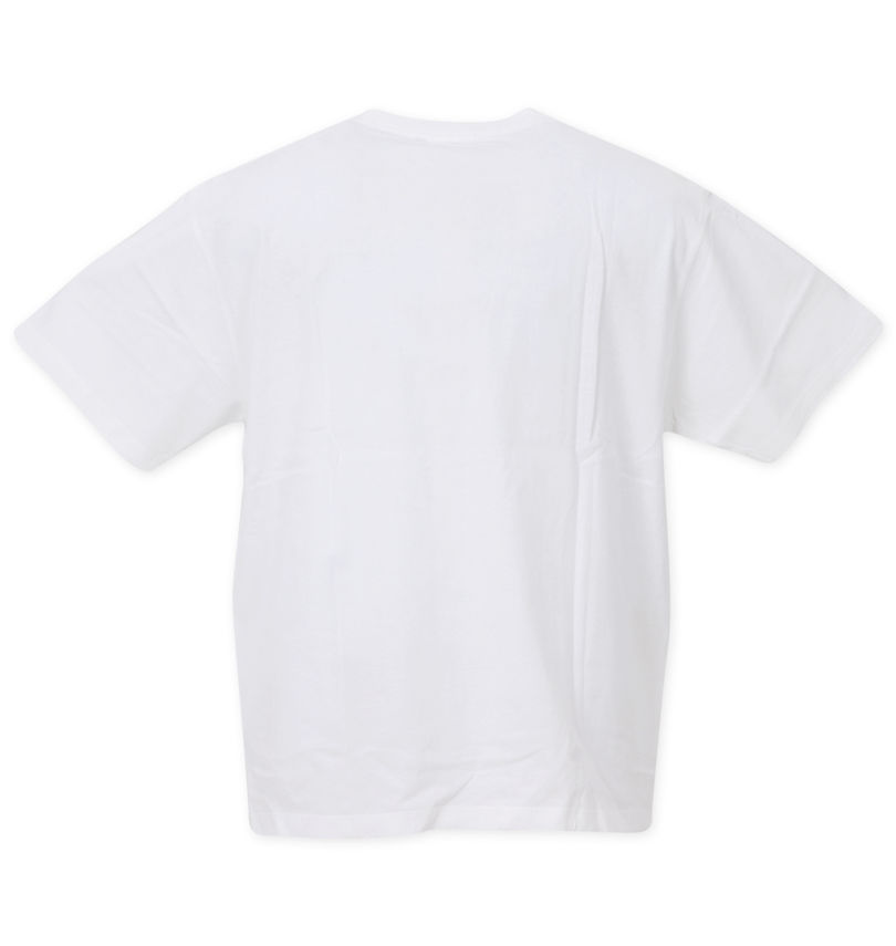 大きいサイズ メンズ 長州力 (チョウシュウリキ) 天竺プリント半袖Tシャツ
                        バックスタイル