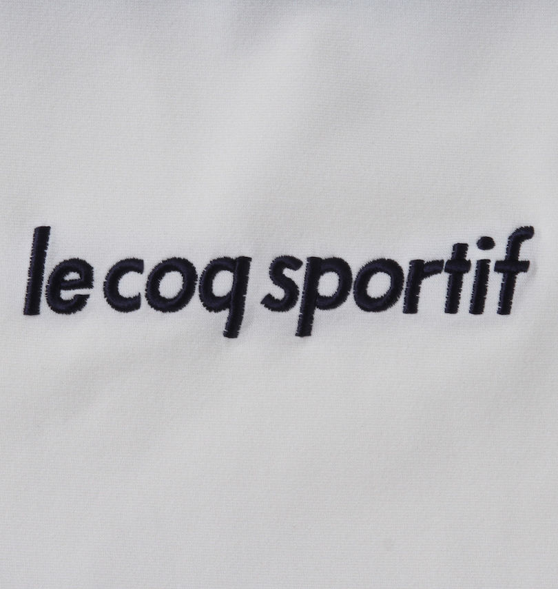 大きいサイズ メンズ LE COQ SPORTIF (ルコックスポルティフ) ヘランカSUNSCREEN鹿の子切替半袖ポロシャツ
                        刺繍