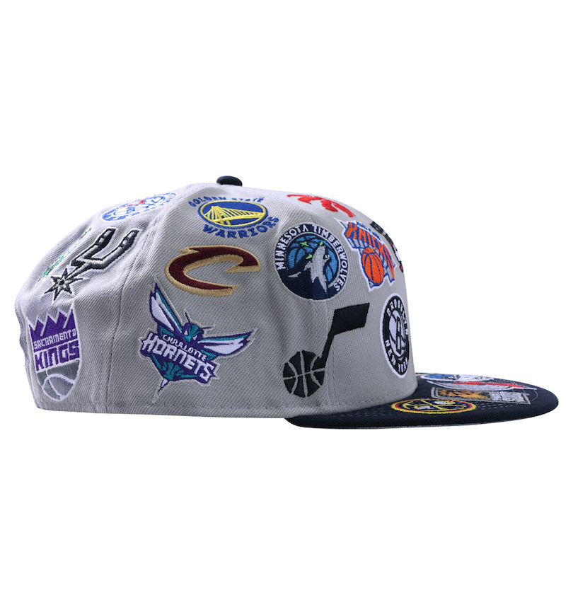 大きいサイズ メンズ NEW ERA (ニューエラ) 9FIFTY™NBA TEAM LOGO ALL OVERキャップ
                        