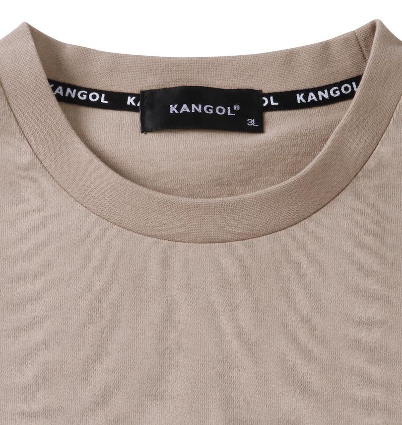 大きいサイズ メンズ KANGOL (カンゴール) バイカラー半袖Tシャツ
                        