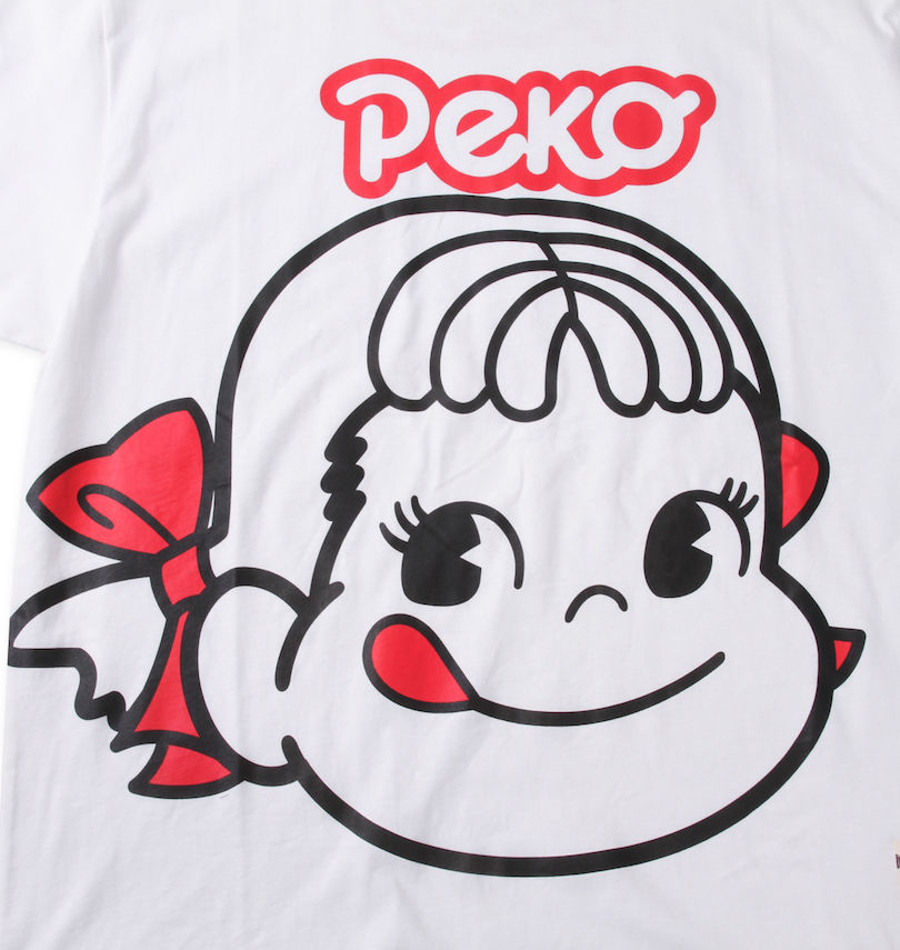 大きいサイズ メンズ PeKo&PoKo (ペコ アンド ポコ) ビッグプリント半袖Tシャツ
                        フロントプリント