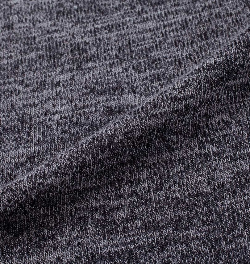 大きいサイズ メンズ launching pad (ランチングパッド) 甘編み杢天竺五分袖コーディガン+半袖Tシャツ
                        生地拡大