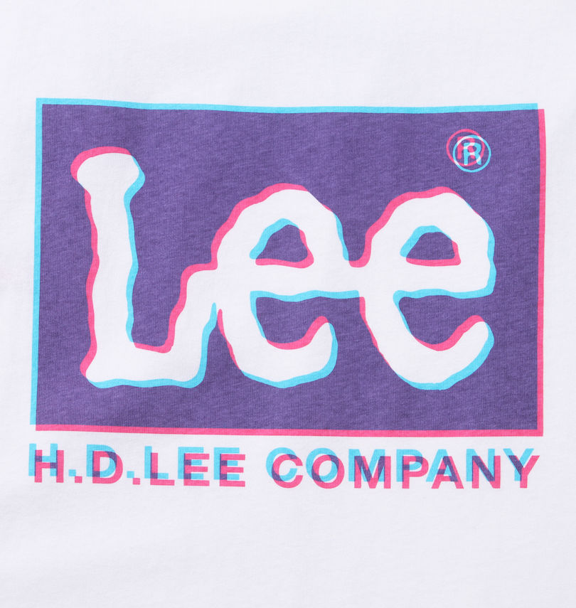 大きいサイズ メンズ Lee (リー) バックプリント半袖Tシャツ
                        バックプリント