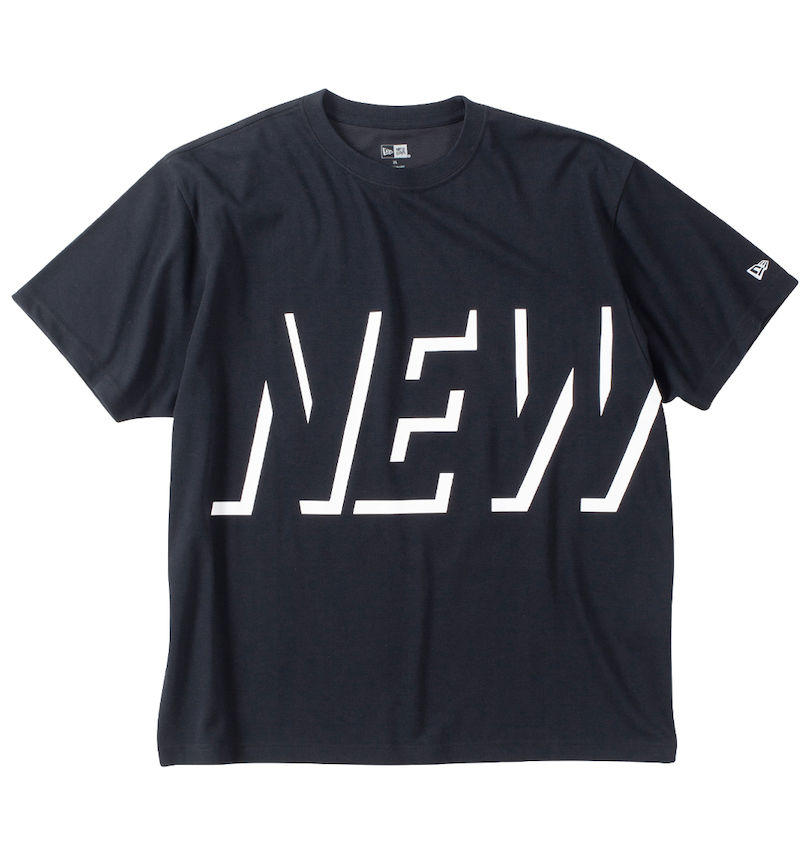 大きいサイズ メンズ NEW ERA (ニューエラ) シャドーロゴ半袖Tシャツ
                        