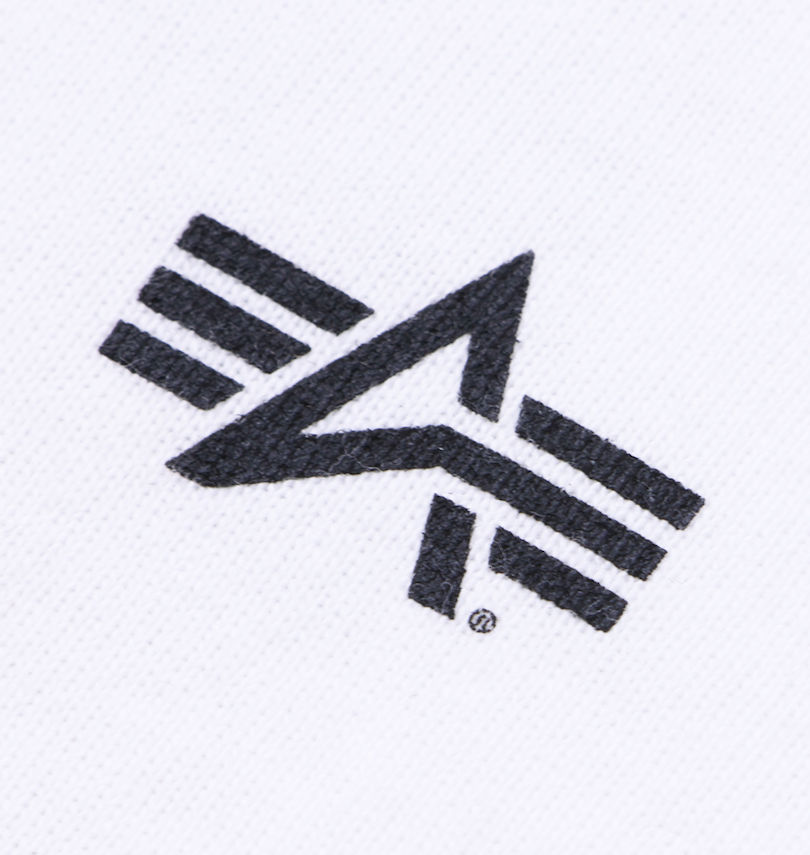 大きいサイズ メンズ ALPHA INDUSTRIES (アルファ インダストリーズ) BOX FLYING A MARK WOODLANDCAMO長袖Tシャツ
                        プリント