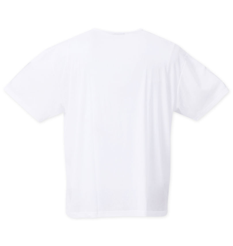 大きいサイズ メンズ De/Ou (デ・オウ) 消臭クルーネック半袖Tシャツ
                        バックスタイル
