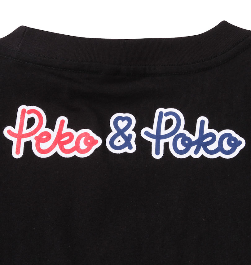 大きいサイズ メンズ PeKo&PoKo (ペコ アンド ポコ) プリント半袖Tシャツ
                        バックプリント