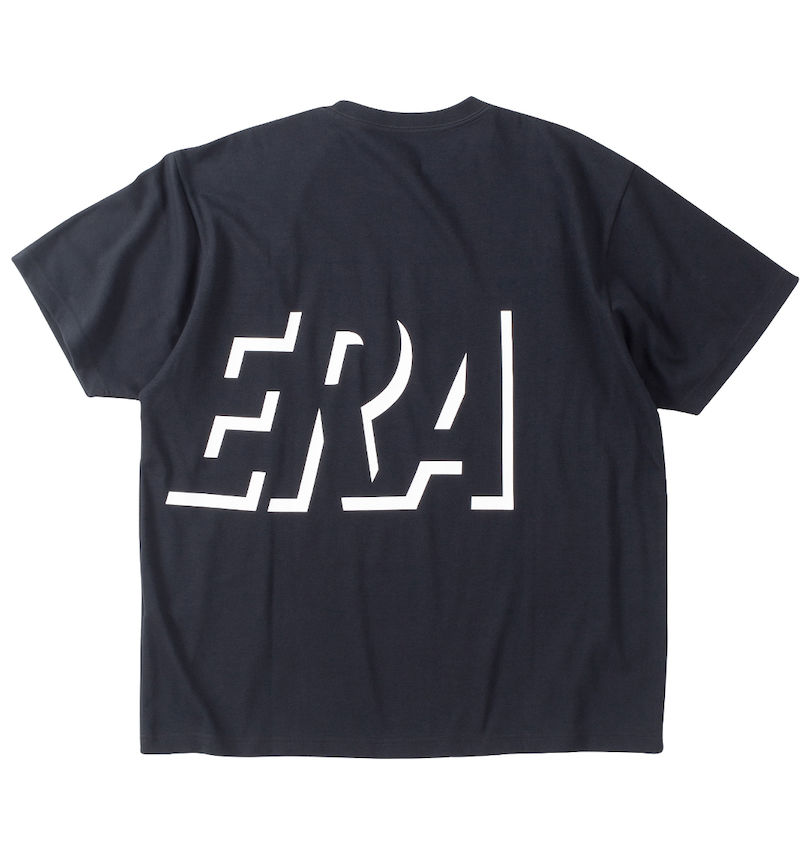 大きいサイズ メンズ NEW ERA (ニューエラ) シャドーロゴ半袖Tシャツ
                        バックスタイル